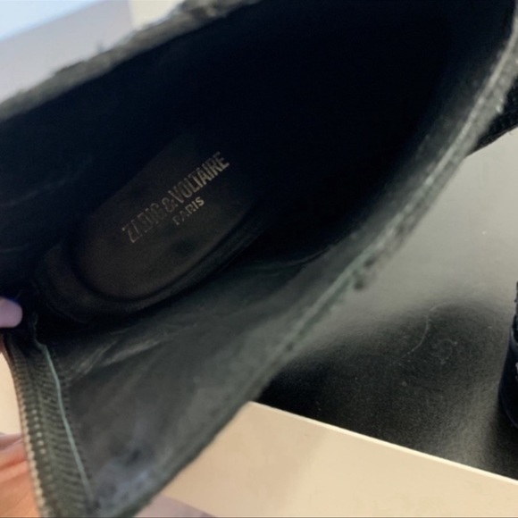 Zadig & Voltaire snake skin ankle boots size 6 - Picture 9 of 11